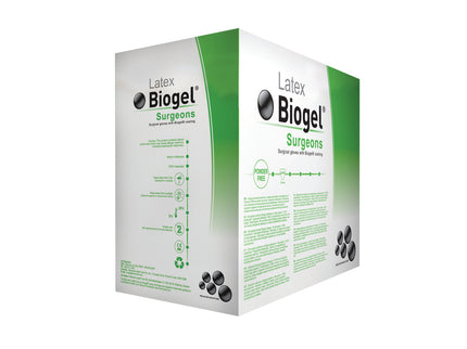Biogel Powder Free Latex Sterile Surgeons Gloves Natural 7 x50