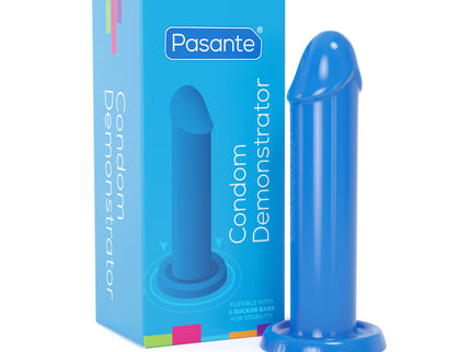 Pasante Condom Demonstrator - Blue