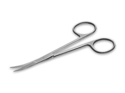 Instrapac Disposable Iris Stitch Curved Scissors, 4.5" - x 1