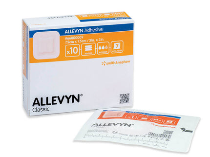 Allevyn Adhesive  12.5cm x 12.5cm x10