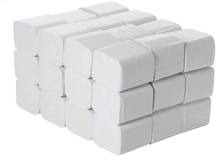 Optimum Folded Toilet Paper 2ply White x9000