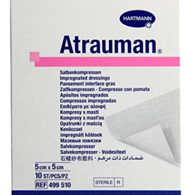 Atrauman Ag 5cm x 5cm x10
