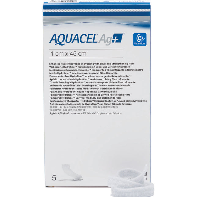 Aquacel Ribbon 2cm x 45cm x5