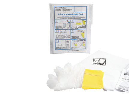 Guest Medical Urine and Vomit Spill-Pak with Super Absorbent Pad x1