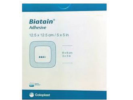 Biatain Foam Adhesive 12.5cm x 12.5cm x10