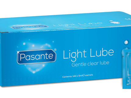Pasante Light Lube Sachets  Clear 5 ml x144