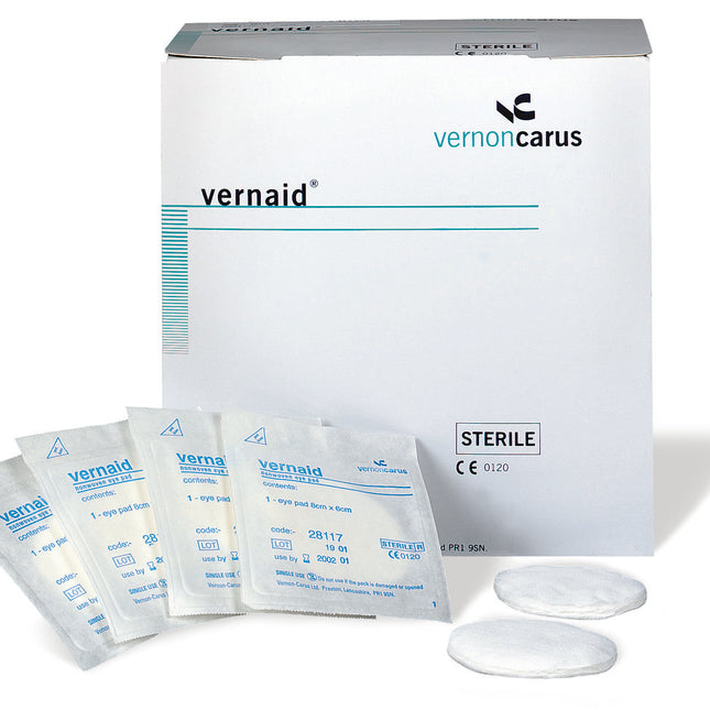 Sterile Eye Pads 5.4cm x 6.7cm x50