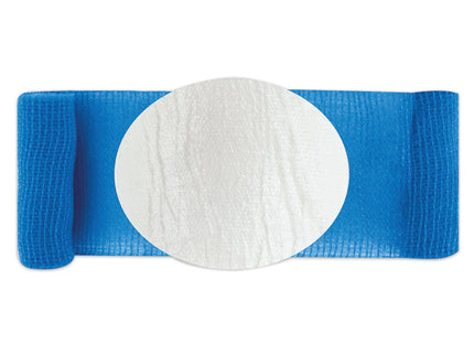 Eye Pad with Bandage Blue