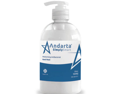Andarta Gentle Antibacterial Hand Wash with Pump 500ml