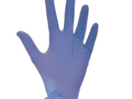 Nitrile Examination Gloves, Powder Free, Blue, Small (100)
