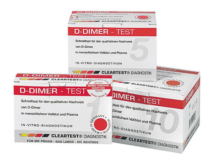 Cleartest D-Dimer Test Kit x10