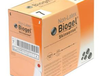 Biogel Skinsense Synthetic Surgical Gloves Natural 6.5 x50