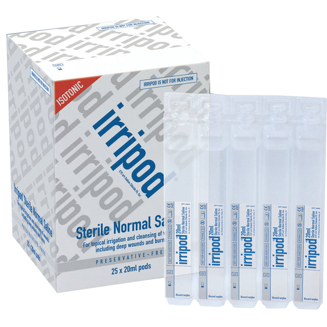 Irripod Saline Solution 20ml x25