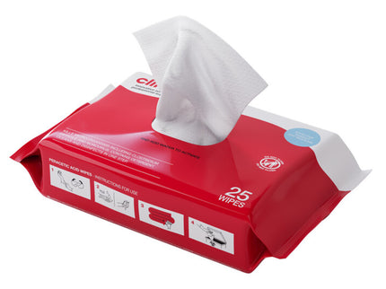 Clinell Peracetic Acid Wipes x25
