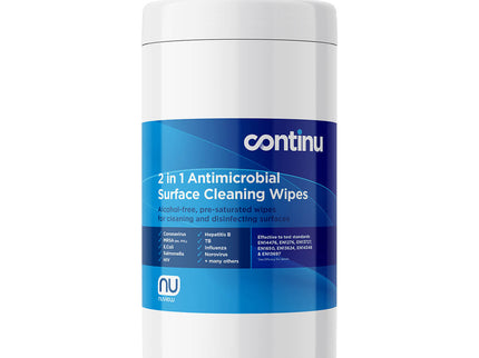 Continu 2 in 1 Disinfection Wipes Tub x200