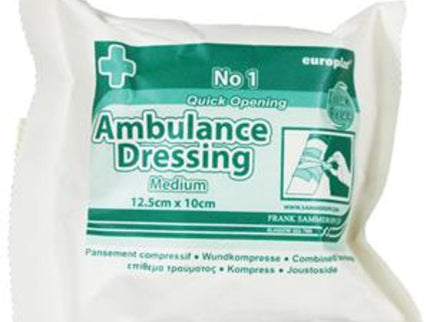 Ambulance Dressing Large No. 2 (20x17cm Pad, 5x200cm Bandage)