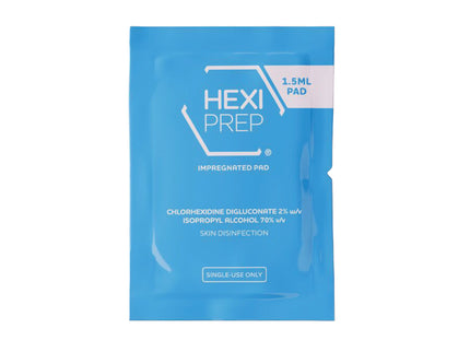 Hexiprep 2% Chlorhexidine Alcohol Pad x100