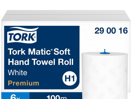 Tork Premium H1 Hand Towel Roll White 100m x6