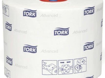 Tork Mid-size T6 Toilet Roll 2ply 100m x27