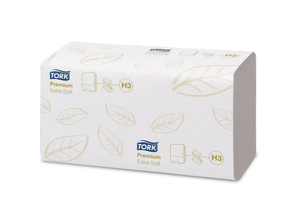 Tork Extra Soft Singlefold H3 Hand Towel Premium White x3000