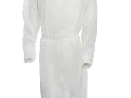 Thumb Loop CPE Gown Blue x  White x10