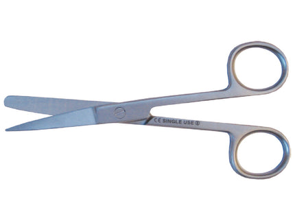 Single-Use Dressing Scissors - Sharp-Blunt  12.5 cm x20