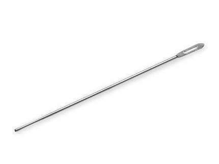 Instrapac Disposable 5" Silver Probe with Eye, Sterile - x 1