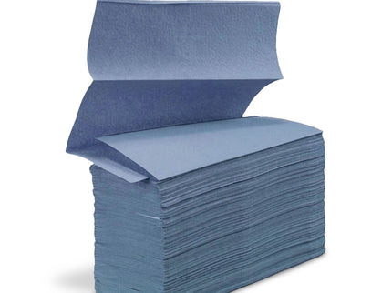 Interleaf Z-Fold Hand Towel 1ply Blue x4000