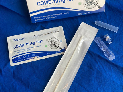 Core Test Nasal Swab, Self -Test, Individual, Lateral flow Test