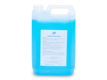 PHS Antibacterial Liquid Soap Blue 5 Litre