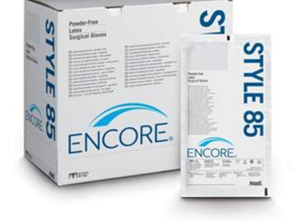 Encore Style 85 Powder Free Latex Surgeons Gloves Natural 7.5 x50