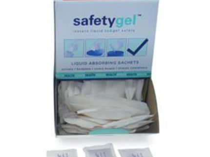 SafetyGel Paper Sachets x100 x100
