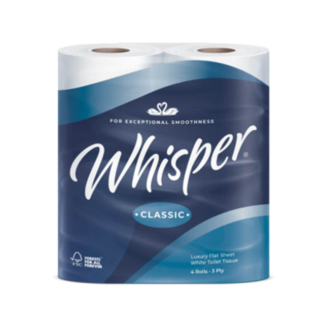 Whisper Classic Toilet Roll
