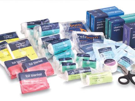 Refill for Small Workplace First Aid Kit (BS8599-1)  x1