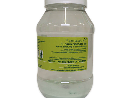 Controlled Drug Destruction Kits 1 Litre