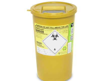 Sharpsguard Bin Eco Yellow 5L x1