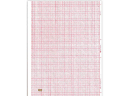 GE-Marquette Z-Fold EKG Chart Paper x8