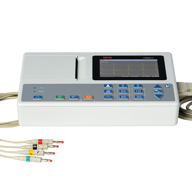 seca CT8000i-2 ECG Machine - Integrated High-Resolution Thermal Printer