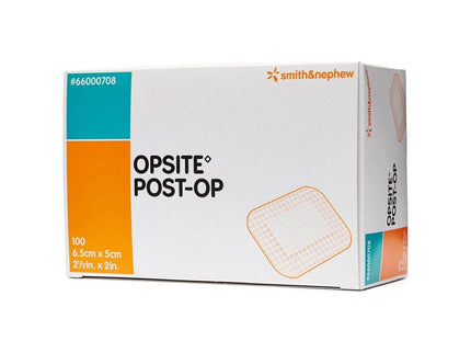 Opsite Post Operative Skin Dressing 6.6cm x 5cm x100