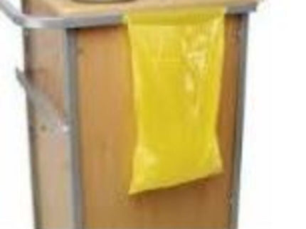 Yellow Waste Disp Bags with Adhesive Strip 27 X200