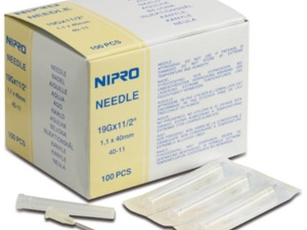 Hypodermic Needle 22g x 1.5" x100