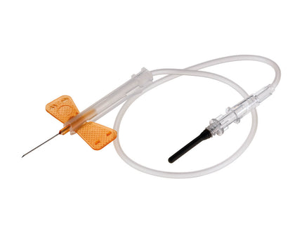 Unistik ShieldLock Blood Collection 25G, 30cm tube with luer adaptor x100