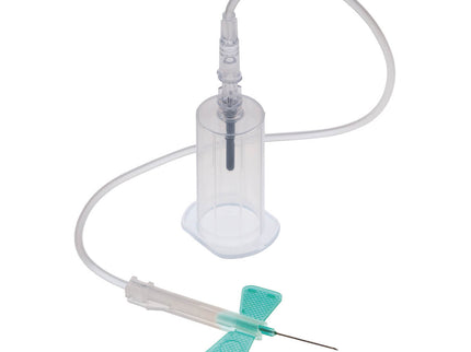 Unistik ShieldLock Blood Collection 21G, 20cm tube with luer adaptor and holder x50