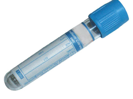 Vacutainer Plus Citrate Tube, 2.7ml Light Blue - x 100