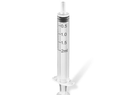 Unifine Hypodermic Syringe 2ml Luer Slip concentric Tip X 100