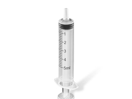Unifine Hypodermic Syringe 5ml Luer Slip concentric Tip X 100