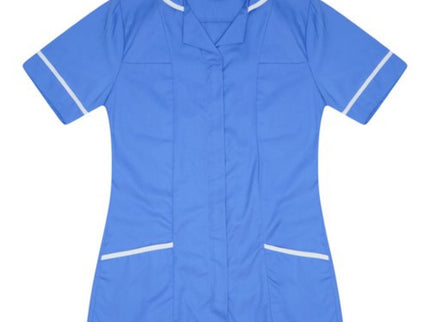 Ladies Tunics NCLTPS Hospital Blue/White Trim uk 14
