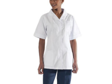 Ladies Tunic White/White Trim uk 6