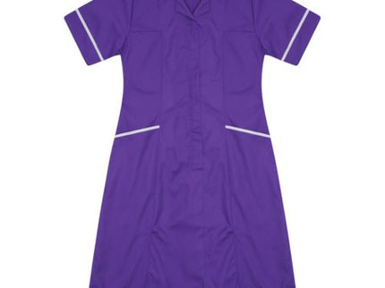Nurses Dress Purple/White Trim uk 6
