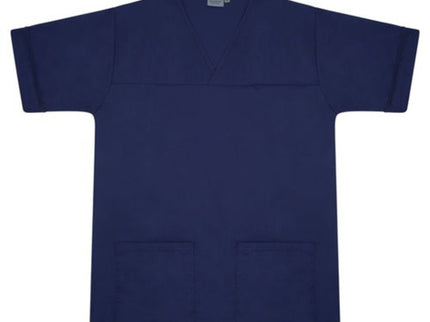 PLAIN SMART SCRUB TOP Navy XL